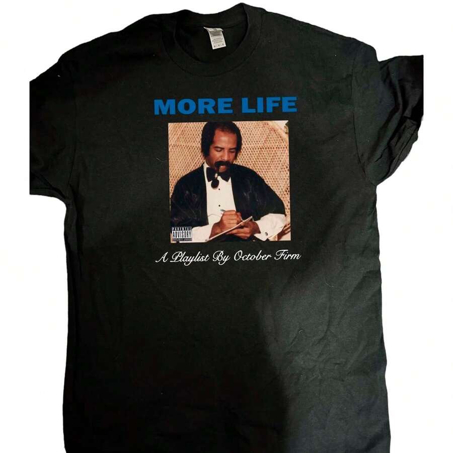 Playera Drake More Life - Negro - Ver 1