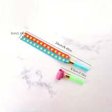 24入組派對吹笛 - 生日派對、課堂獎勵等有趣的喧鬧玩具!可作為萬聖節、感恩節和聖誕節禮品