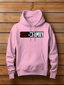 Blusa Moletom Anime Spy Family Fake Forger Anya CANGURU 2038 - Rosa Bebê - Visão 2