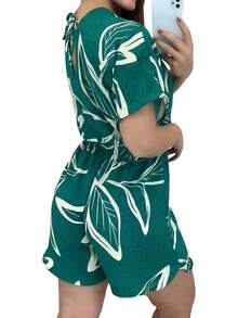 Women Jumpsuits - màu xanh lá - Xem 2