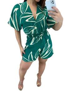 Women Jumpsuits - màu xanh lá - Xem 3