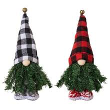 1 件带灯的圣诞树鲁道夫娃娃，圣诞发光无脸娃娃装饰，圣诞装饰，小矮人情侣娃娃装饰，窗户装饰，可爱装饰，家庭，客厅，酒吧，咖啡厅装饰，房间装饰，节日礼物，节日礼物圣诞装饰圣诞礼物感恩节圣诞树装饰饰品圣诞灯卧室装饰家居装饰派对装饰节日节日房间装饰 - 彩色 - 查看 11