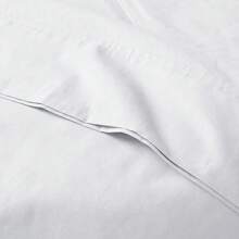 200 Thread Count Relaxed Percale Sheet Set - Trắng - Xem 6