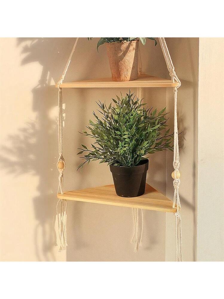 Set 6 Mensole Sospese Da Parete In Legno Massello – Mini Ripiani 10x8x8 Cm Per Esporre Statuette, Piante E Collezionabili – Camera Da Letto, Soggiorno, Bagno (Nero) - 2