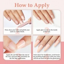 GLOZ 18ML Nail Glue Nail Bond Brush In Nail Glue For Press On Nails Nail Tips & Fake Nails Super Strong Nail Glue For Nail Tips Long Lasting Acrylic Nails Gel Glue - Clear - View 8