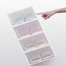 6 zapateras de plástico zapato moderno - Multicolor - Ver 4