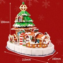 2pcs Christmas Gift Large 3d Puzzle (random & Non-repeating) - Random - View 7