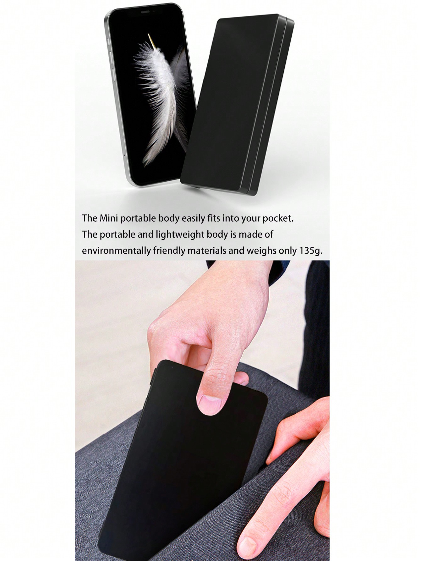 آلة حاسبة صغيرة ومفكرة واضحة متعددة الوظائف المحمو...