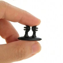 8入組dm-003汽車電纜方便捆綁夾帶黏著裝置(黑色) - 黑色 - 查看 4