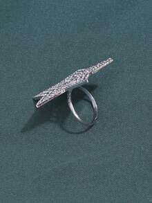 Pentagram Ring - Silver - View 3