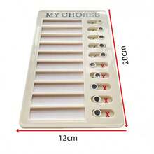 1塊自律打卡版每日活動計畫器 - 白色 - 查看 6