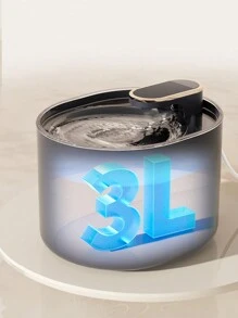 1pc White Silent Pet Smart Water Dispenser For Small-medium Sized Cats And Dogs Indoor Use - White - View 5