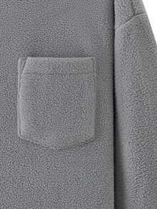 zosee Boys' Warm Winter Two-piece Homewear Pajamas Set - Grey - View 5