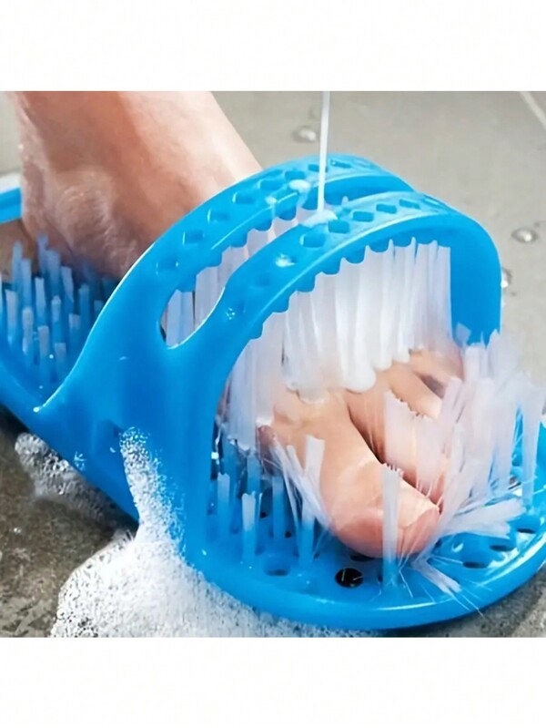 1pc Foot Cleaner Single bathroom slippers Foot Rub Suction Mop