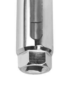 1入組1/2" 22mm驅動插座汽車扳手,用於氧氣傳感器的安裝拆卸更換工具,汽車維修卡車汽車配件 - 銀色 - 查看 3