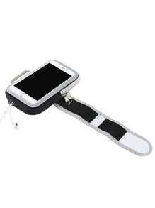 1入手機運動手臂袋,戶外跑步手臂固定盒 - 黑色 - 查看 4