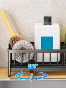 不鏽鋼實用水槽盒 - 黑色 - 查看 5