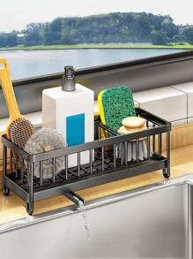 不鏽鋼實用水槽盒 - 黑色 - 查看 1