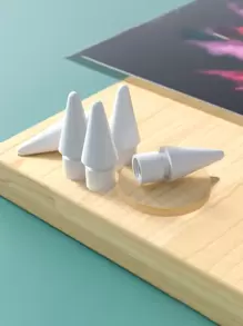 5pcs/set Apple Original Pencil Tips Compatible With 1st/2nd Generation, Wear-resistant And Capacitive Pen Heads