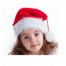 1頂多色可選休閒&優雅風格的男女通用毛絨耳帽,防風、保暖、防寒,適合聖誕節 - 紅色 - 查看 2