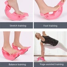 1 件腳搖桿,腿部肌肉伸展平衡板,健身鍛鍊和復健用小腿伸展器,小腿伸展板, - 黑色 - 查看 9