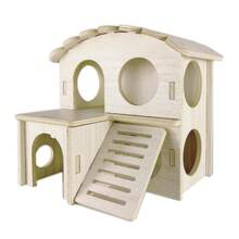 1pc Golden Hamster Villa - Apricot - View 4