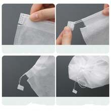 Small Storage Bag 38*24 - White - View 5