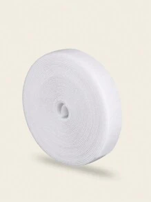 5m Hook And Loop Strap Organizer For Computer, Mobile Phone And Earphone Cables - White - View 2