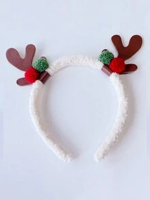 1 Máy Tính Nữ Giáng Sinh Nhung Đầu Tiên Mũ Đội Đầu Nai Sừng Tấm Tóc - Nhiều màu - Xem 3