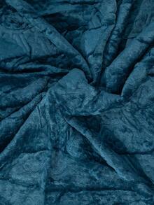 Double Bedspread Quilt With Brief, Straight Edge 2.00x2.30 - Blue - View 5