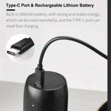 1 件装红酒开瓶器 可充电电动开瓶器 带 Type-C 接口