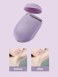 Depiladora Eléctrica Recargable - Morado - Ver 3