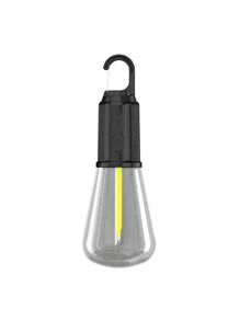戶外露營燈,采用鎢絲和led燈泡,适用于夜市和街边小摊。高品質戶外露營燈,采用鎢絲和充電式led燈泡,適用於夜市和家庭使用。 - 黑色 - 查看 1