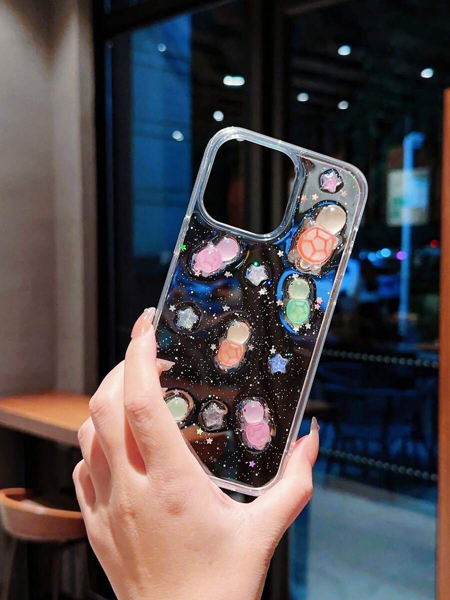 Transparent Soft Tpu Phone Case - Multicolor - View 1