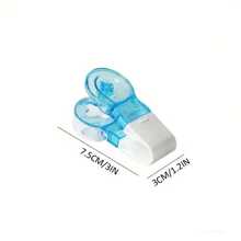 1 Dispensador De Medicamentos Portátil Con Una Caja De Pastillas - Herramienta Doméstica Para Sacar Tabletas De Paquetes De Blister, Dispositivo De Asistencia Para Dispensar Cápsulas - Multicolor - Ver 3