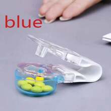 1 Dispensador De Medicamentos Portátil Con Una Caja De Pastillas - Herramienta Doméstica Para Sacar Tabletas De Paquetes De Blister, Dispositivo De Asistencia Para Dispensar Cápsulas - Multicolor - Ver 10