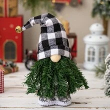 1 件带灯的圣诞树鲁道夫娃娃，圣诞发光无脸娃娃装饰，圣诞装饰，小矮人情侣娃娃装饰，窗户装饰，可爱装饰，家庭，客厅，酒吧，咖啡厅装饰，房间装饰，节日礼物，节日礼物圣诞装饰圣诞礼物感恩节圣诞树装饰饰品圣诞灯卧室装饰家居装饰派对装饰节日节日房间装饰 - 彩色 - 查看 6