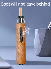 1pc Portable & Non-slip Car Ashtray With Lid, Suitable For Car Smoking While Driving - Yellow - View 6