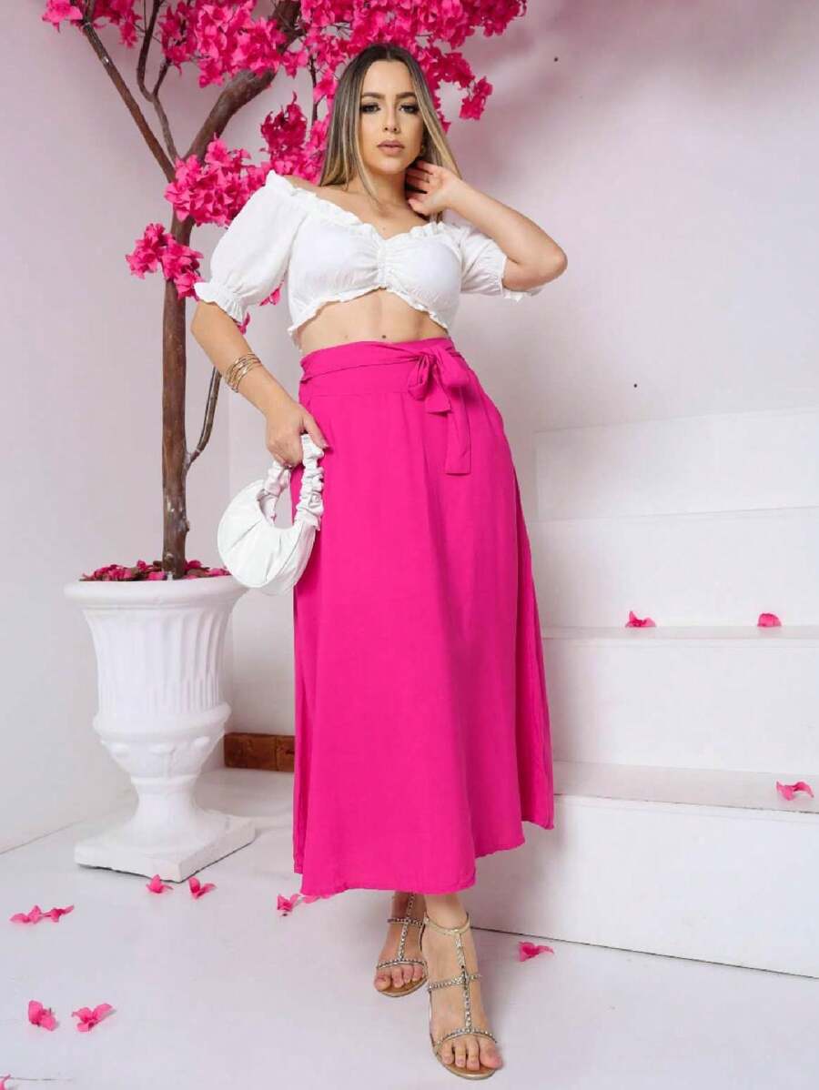Women Skirts - Rosa Fucsia - Ver 1