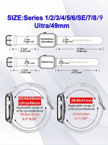 Dây đeo đồng hồ Phụ kiện đồng hồ - Nhiều màu - Xem 8
