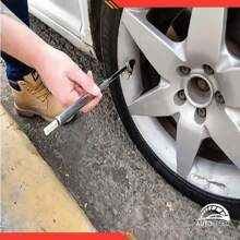 Medidor De Presión De Aire / Calibrador Grande Para Llantas - Plateado - Ver 7