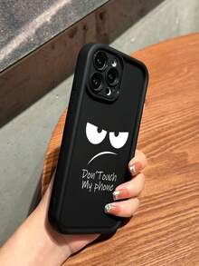 竹龍時尚卡通表情防摔手機殼，適用於iPhone - 彩色 - 查看 2