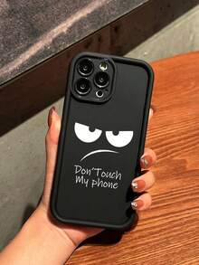 竹龍時尚卡通表情防摔手機殼，適用於iPhone - 彩色 - 查看 1