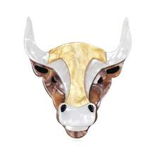 1 Miếng Acrylic Thủ công Con bò Hình dạng Hoạt hình Trâm cài , Đúng mốt Kim băng Đối với Trẻ em Quần áo Phụ kiện , Tất cả các mùa - Nhiều màu - Xem 1