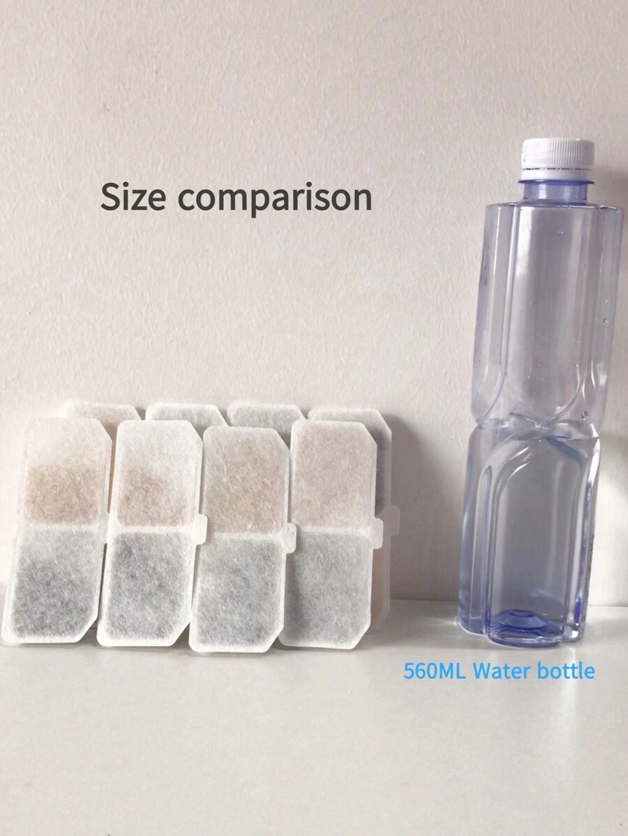 1pc 2pcs/pack Pet Drinking Fountain Filter - White - View 1