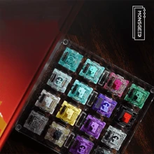 Akko X MonsGeek Acrylic 16-Key Switch Tester Linear/Tactile/Clicky/Silent  Switches - 16 square grid axis tester - View 7