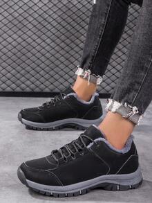 2023 New Arrival Winter Snow Boots With Non-Slip Thick Sole& Closure&Warm-Keeping& - Black - View 2