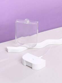 1pc 50ml Portable Refillable Perfume And Sanitizer Bottle With Silicone Cover, Moisturizing Spray Container, Travel Size, Reusable Hand SanitizerTravel Essentials ,Travel Organizer For Beach ,Summer Vacation Back To School School Supplies Holiday Camping Holiday Essentials Accessories Mini Perfume For Women Perfume For Men - Black and White - View 7