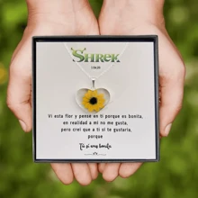 Collar Girasol Anillos Compromiso Promesa Joyeria