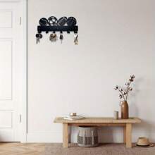 1pc 金屬牆飾籃球、橄欖球、足球、棒球入口鑰匙圈、衣架、創意牆面裝飾圖案、廚房衣架